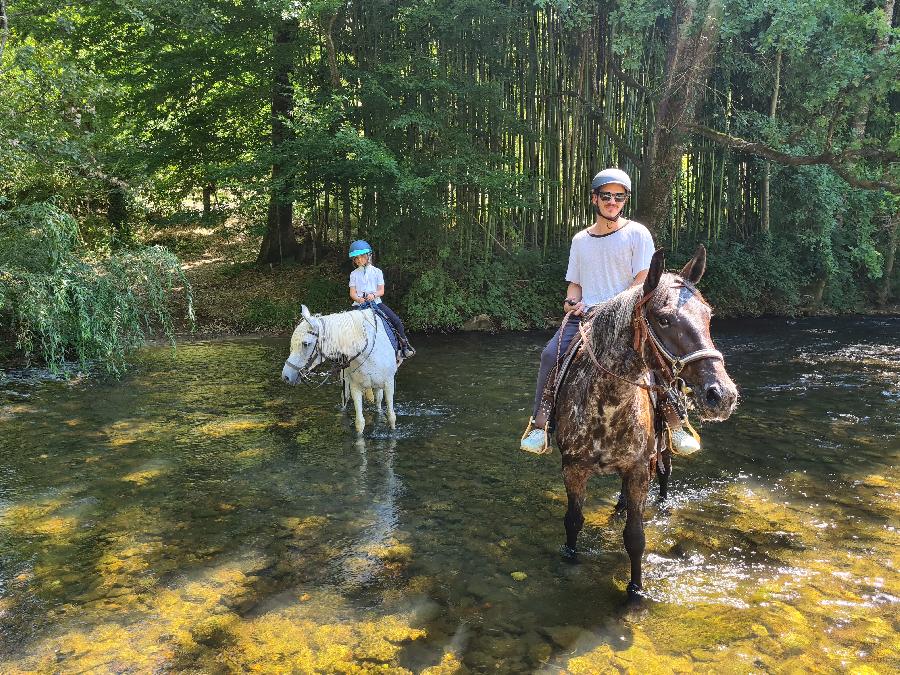 rando Balade  cheval Aveyron