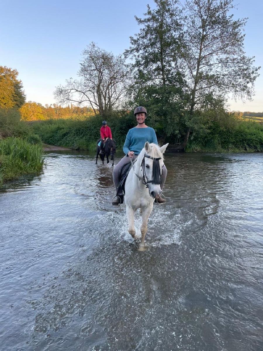 Balade  cheval Sane-et-Loire Bourgogne du Sud photo 2