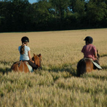initiation equitation enfant